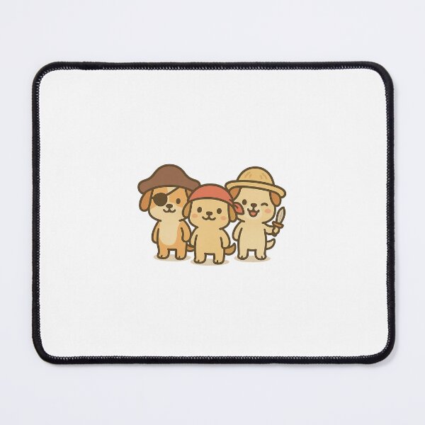 Item preview, Pirate Dog Crew – Cute Kawaii Puppies in Pirate Costumes designed and sold by Meow-WoofDesign.