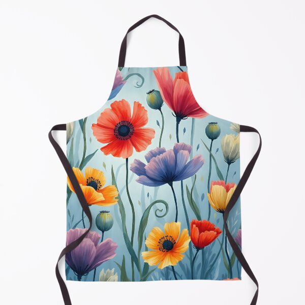 Item preview, Whimsical painting of poppies designed and sold by Ponted.