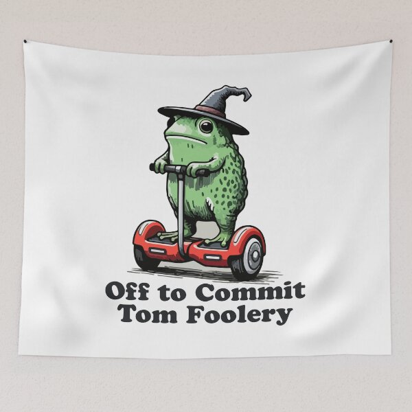 Item preview,  Funny Wizard Frog Tomfoolery Meme Weirdcore Sayings  Adult Sarcastic designed and sold by MotivaChic.
