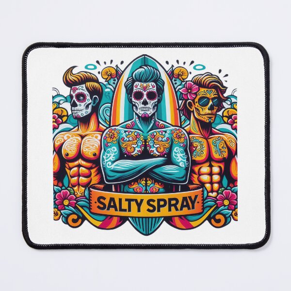 Item preview, Day of the Dead Surf designed and sold by SaltySpraySurf.
