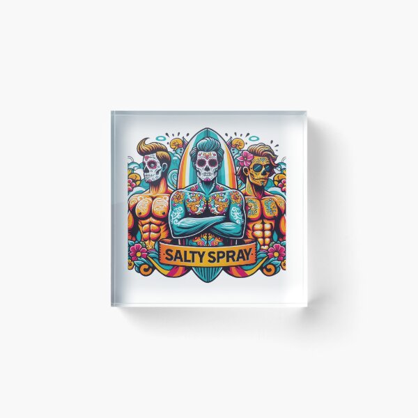 Item preview, Day of the Dead Surf designed and sold by SaltySpraySurf.
