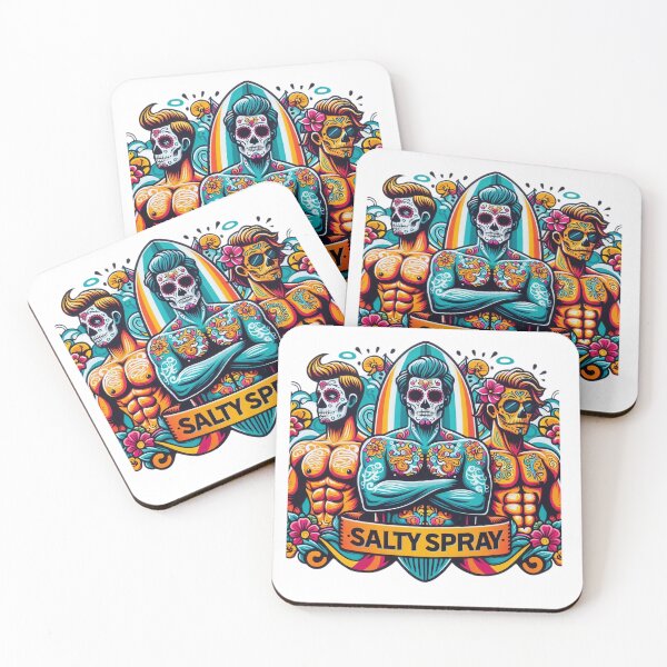 Item preview, Day of the Dead Surf designed and sold by SaltySpraySurf.