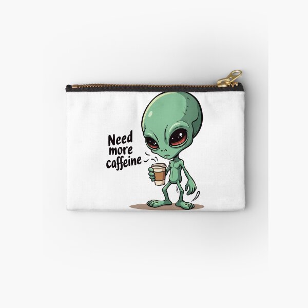 Item preview, Alien Coffee Lover – Need More Caffeine designed and sold by Hans-Design.
