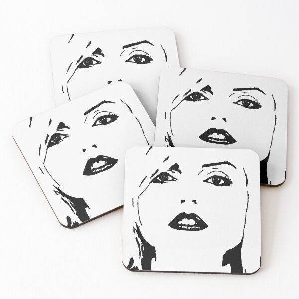Artikelvorschau, Debbie Harry s/w entworfen und verkauft von Chad's Fresh Art.