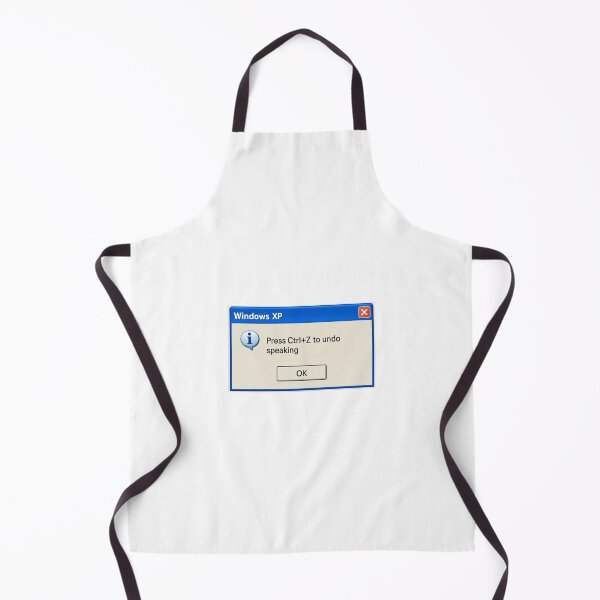 Item preview, Undo speaking ctrl windows geek retro nerd funny birthday happy designed and sold by CheeseBlueprint.