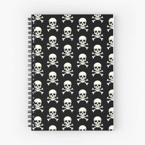 Item preview, Skull and Crossbones Halloween – Gothic Pirate Skull designed and sold by WojcikDesigners.