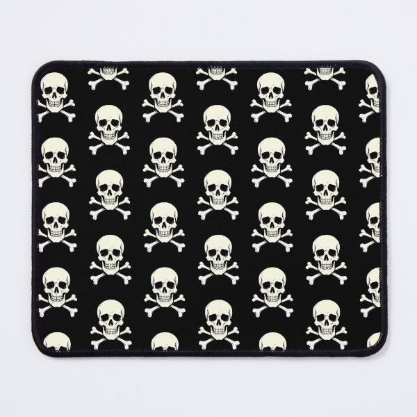 Item preview, Skull and Crossbones Halloween – Gothic Pirate Skull designed and sold by WojcikDesigners.