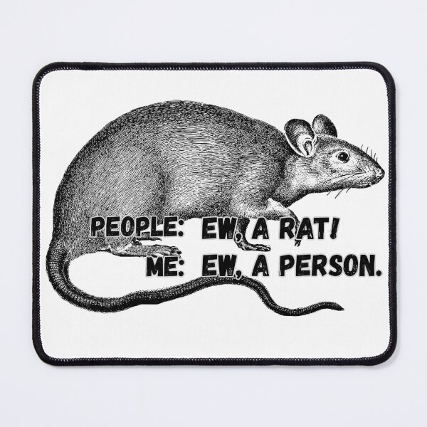 Item preview, Sarcastic Introvert Shirt – Ew Rats Ew People Funny Gifts designed and sold by Diamashop.