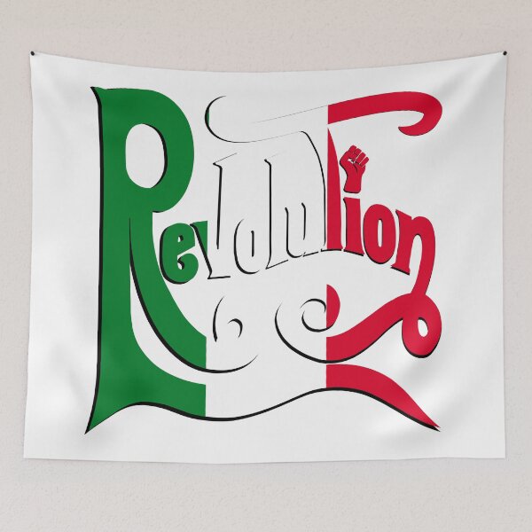 Item preview, Revolution - Italian Flag - Italia Tricolore  designed and sold by KateVanFloofno1.