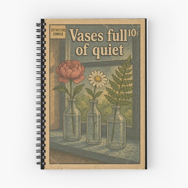 Item preview, Floral Cottagecore Aesthetic: Vases full of quiet designed and sold by bapupa.