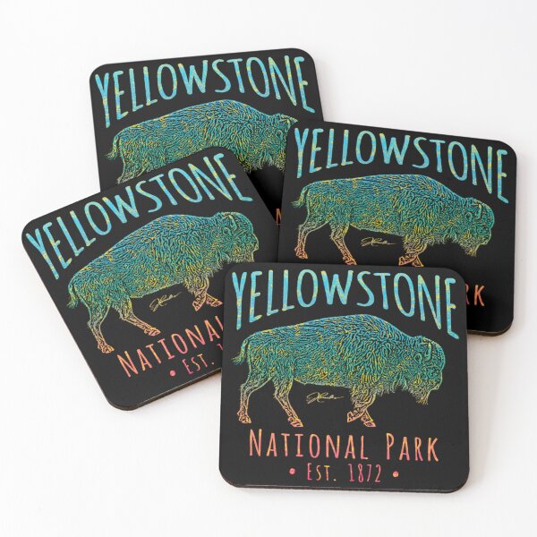 Item preview, JCombs Yellowstone National Park Walking Bison designed and sold by vetonisodap.