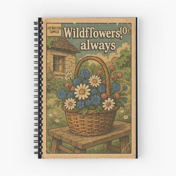 Item preview, Floral Cottagecore Aesthetic: Wildflowers, always designed and sold by bapupa.