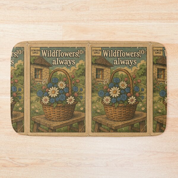 Item preview, Floral Cottagecore Aesthetic: Wildflowers, always designed and sold by bapupa.