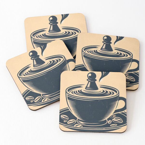 Item preview, Chess Strategy Cafe Vintage - Design Business Mindset designed and sold by Lyvion design.