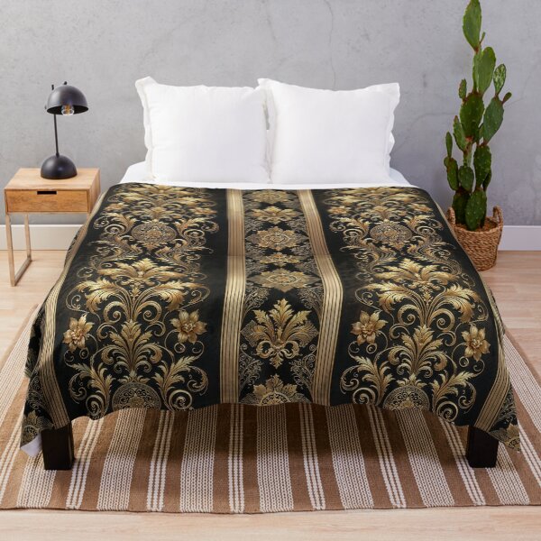 Item preview, Antique Golden Ornament – Mystical Baroque Design designed and sold by Unikat.SE.