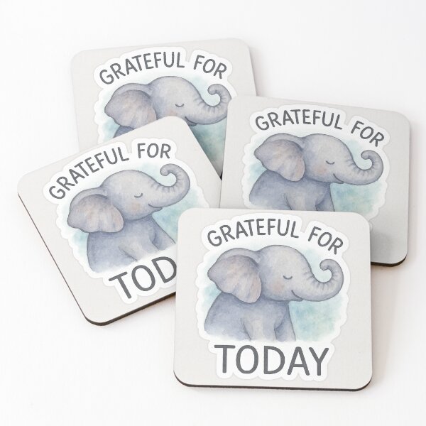 Item preview, Grateful elephant designed and sold by Krachtvanjehart.