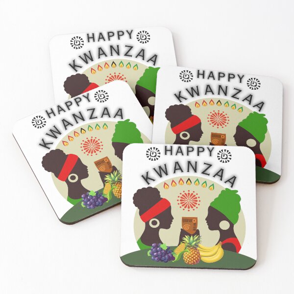 Item preview, Happy Kwanzaa Celebration – Unity, Candles and Harvest Fruits designed and sold by CHANCHANAI.