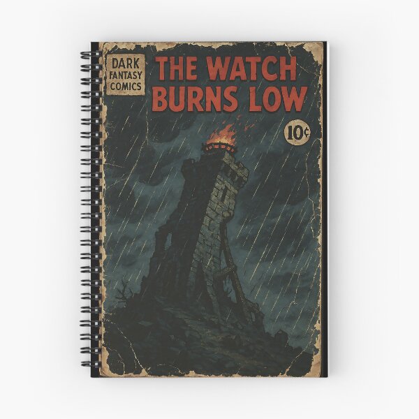 Item preview, Medieval Dark Fantasy: The watch burns low designed and sold by bapupa.