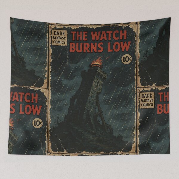 Item preview, Medieval Dark Fantasy: The watch burns low designed and sold by bapupa.