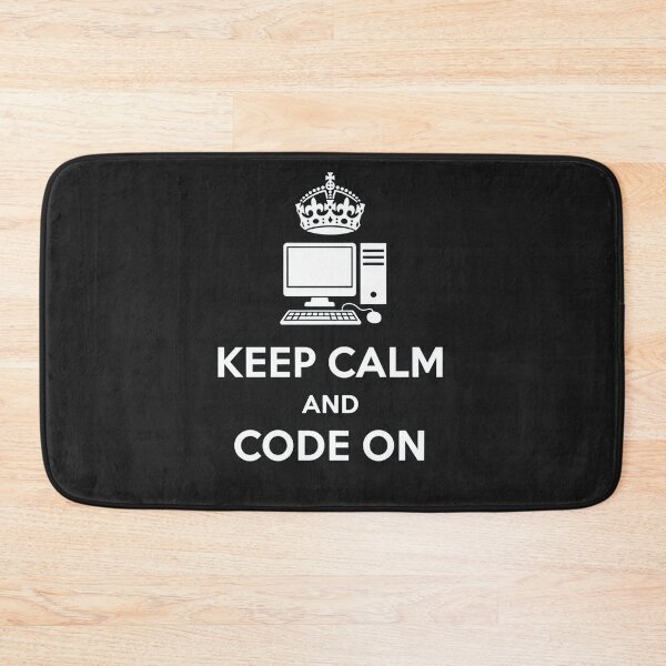 Item preview,  Keep Calm and Code On designed and sold by Owcomm.