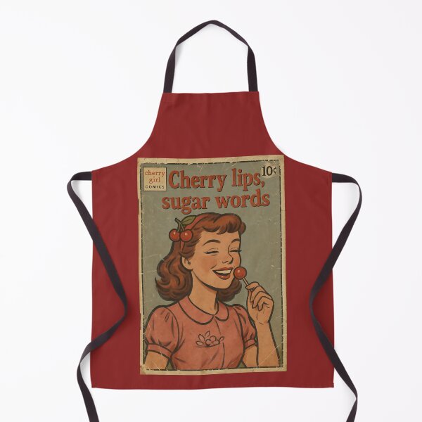 Item preview, Sweet Cherry Girl: Cherry lips, sugar words designed and sold by bapupa.