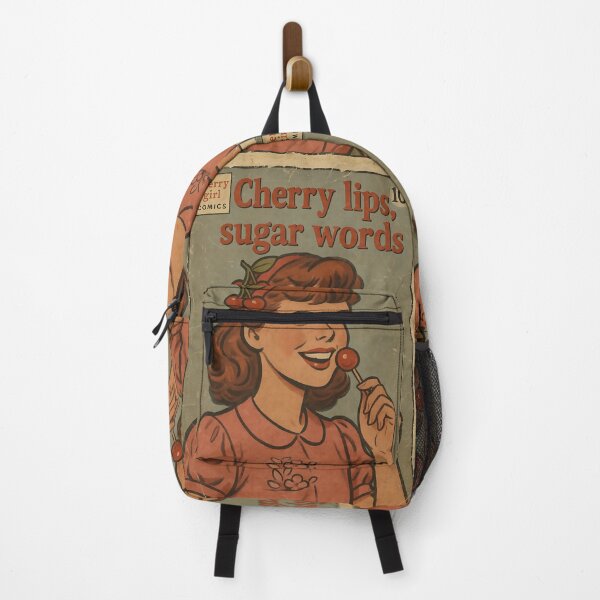 Item preview, Sweet Cherry Girl: Cherry lips, sugar words designed and sold by bapupa.