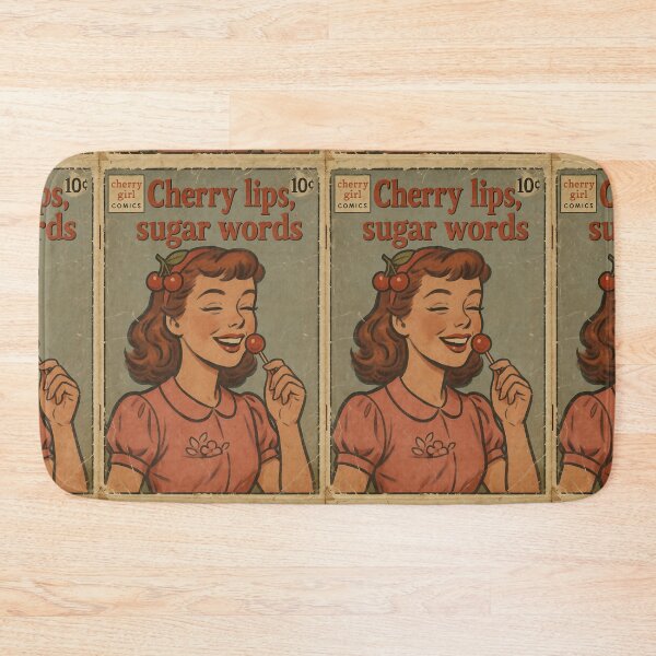 Item preview, Sweet Cherry Girl: Cherry lips, sugar words designed and sold by bapupa.