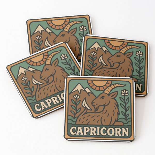 Item preview, Capricorn Ambition (Squared) designed and sold by SebbanArts.
