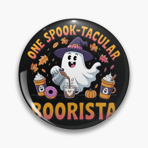 Item preview, Ghost Cute Coffee Boorista Funny Halloween designed and sold by Cute & Sassy Custom Gifting Boutiques.