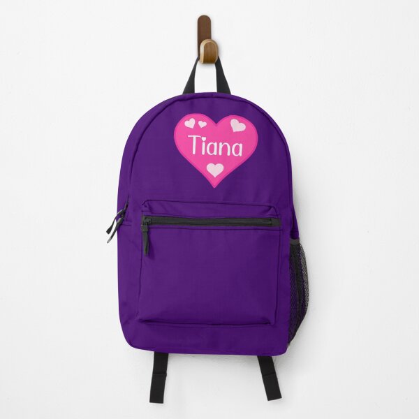 Item preview, Tiana Name Pink Heart designed and sold by Jeallan Designs.