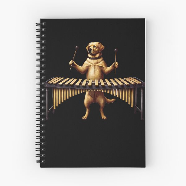 Item preview, Labrador Retriever Playing Marimba Player Dog Lover designed and sold by Kimberley King Art  King Art.