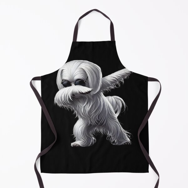Item preview, Dabbing Maltese Dog Lover designed and sold by Kimberley King Art  King Art.