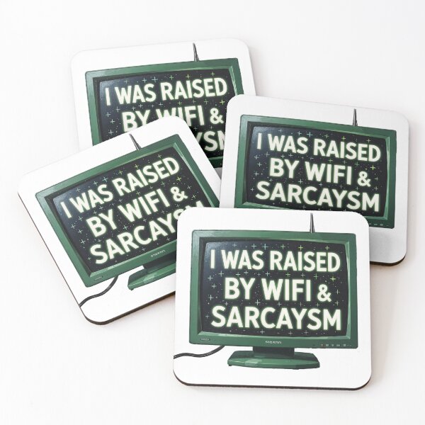Item preview, RAISED BY WIFI | ERROR STATE designed and sold by Nexus Prints.