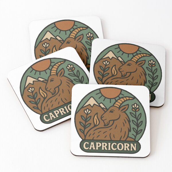 Item preview, Capricorn Strength (Circular) designed and sold by SebbanArts.