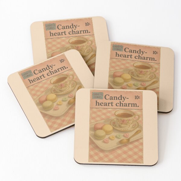 Item preview, Sweet Coquette: Candy-heart charm designed and sold by bapupa.