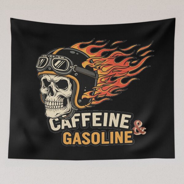 Item preview, Caffeine & Gasoline designed and sold by DesignsDominus.