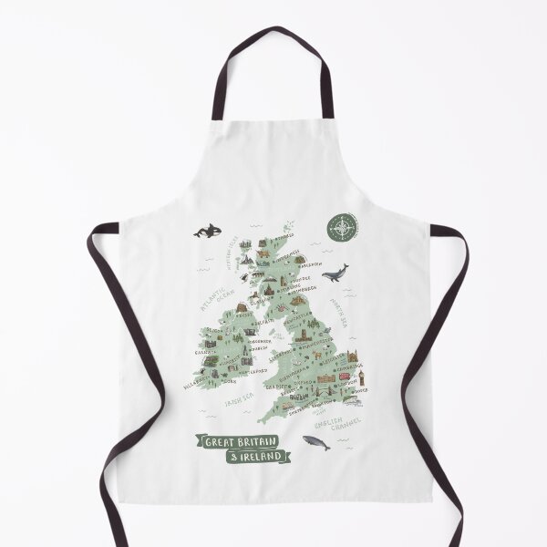 Item preview, Map of Great Britain and Ireland designed and sold by Those Pencil Shavings.