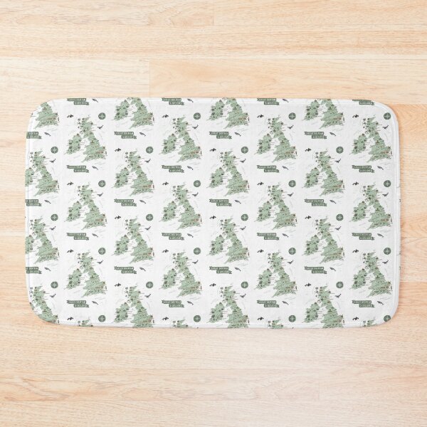 Item preview, Map of Great Britain and Ireland designed and sold by Those Pencil Shavings.
