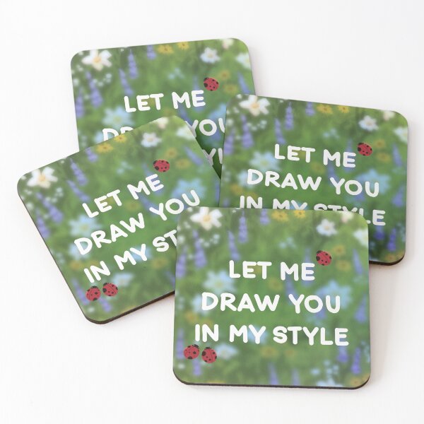 Item preview, LET ME DRAW YOU IN MY STYLE - QUOTE designed and sold by trengeee.