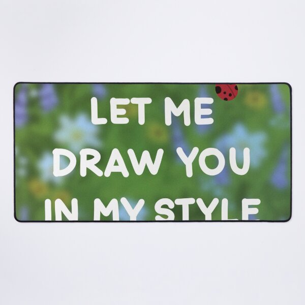 Item preview, LET ME DRAW YOU IN MY STYLE - QUOTE designed and sold by trengeee.