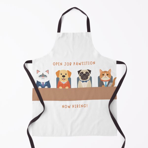 Item preview, Open Job Pawsition – Funny Office Pets Design designed and sold by AlphaPet.