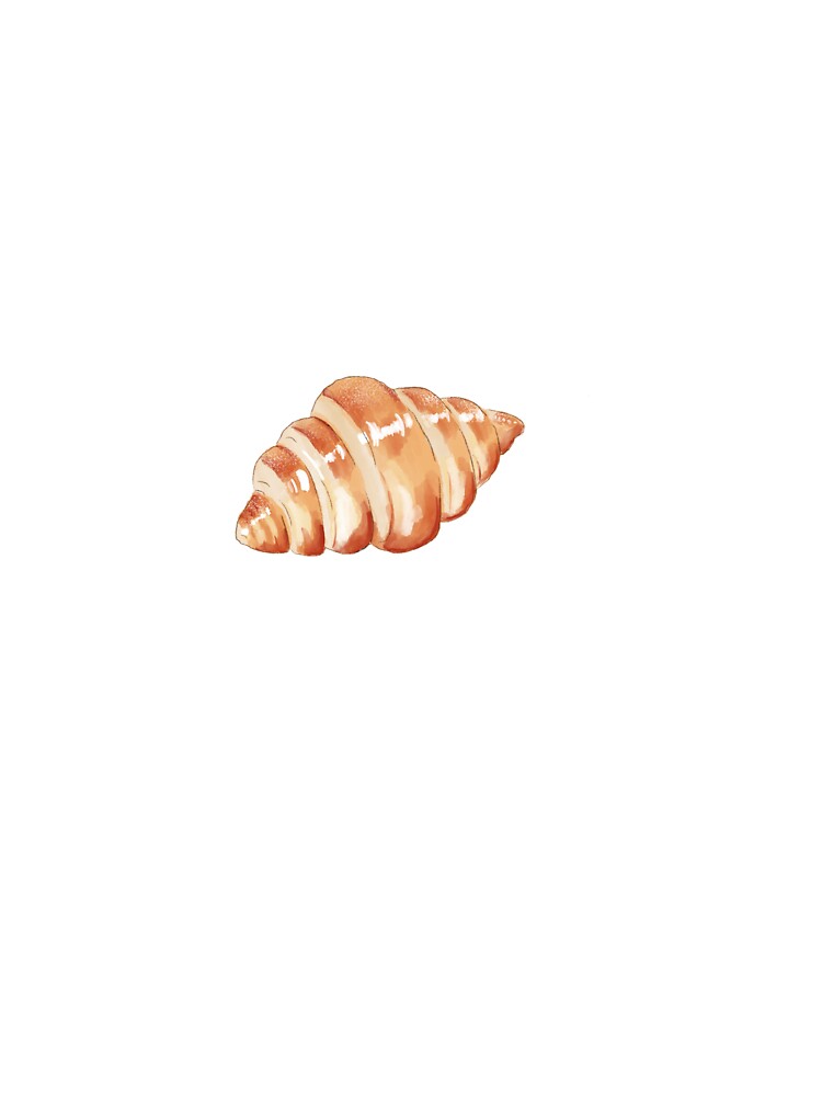 Aperçu 4 sur 4. T-shirt boxy avec l'œuvre Conception de croissant créée et vendue par Yooashop.