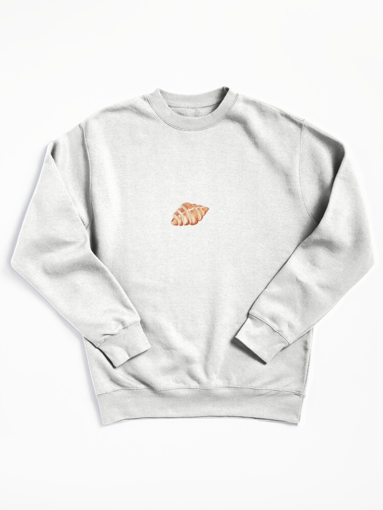 Aperçu 3 sur 6. Sweatshirt épais avec l'œuvre Conception de croissant créée et vendue par Yooashop.