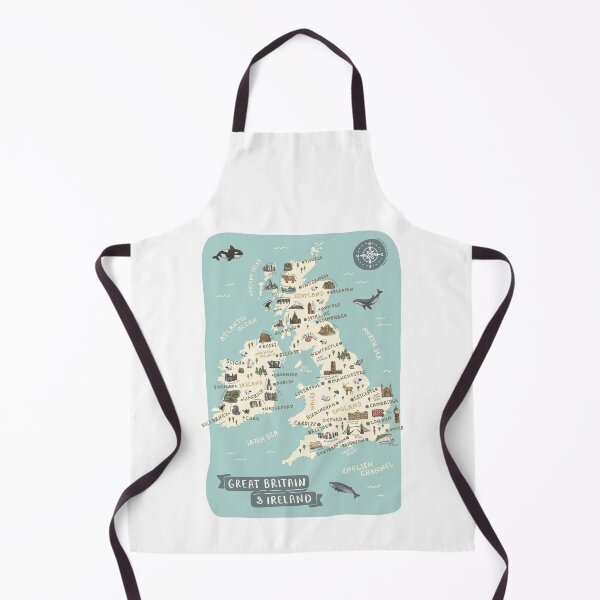 Item preview, Map of Great Britain and Ireland designed and sold by Those Pencil Shavings.