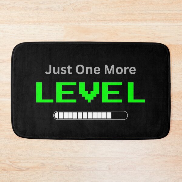 Item preview, Just One More Level T-Shirt Funny Gamer Tee designed and sold by Just You Tee | Say It Loud, Wear It Proud.