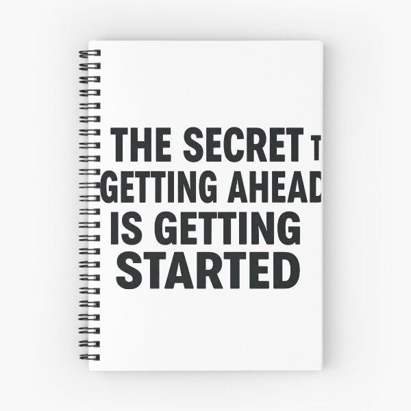 Item preview, The Secret to Getting Ahead Is Getting Started designed and sold by Owcomm.
