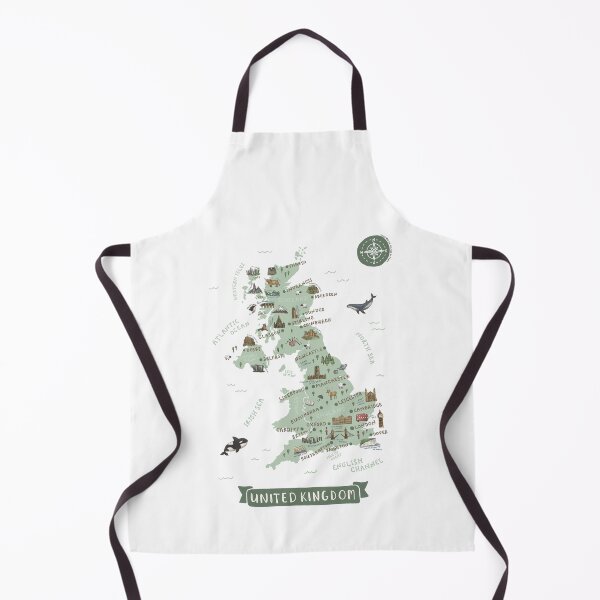 Item preview, Map of United Kingdom designed and sold by Those Pencil Shavings.