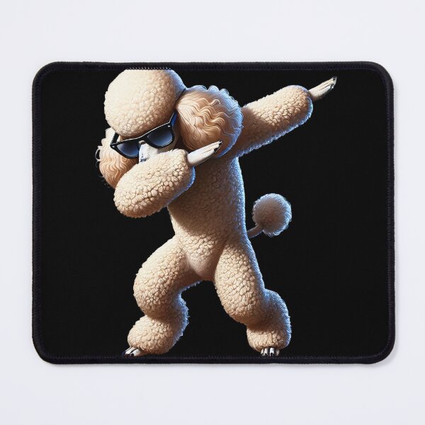 Item preview, Dabbing Poodle Dog Lover designed and sold by Kimberley King Art  King Art.