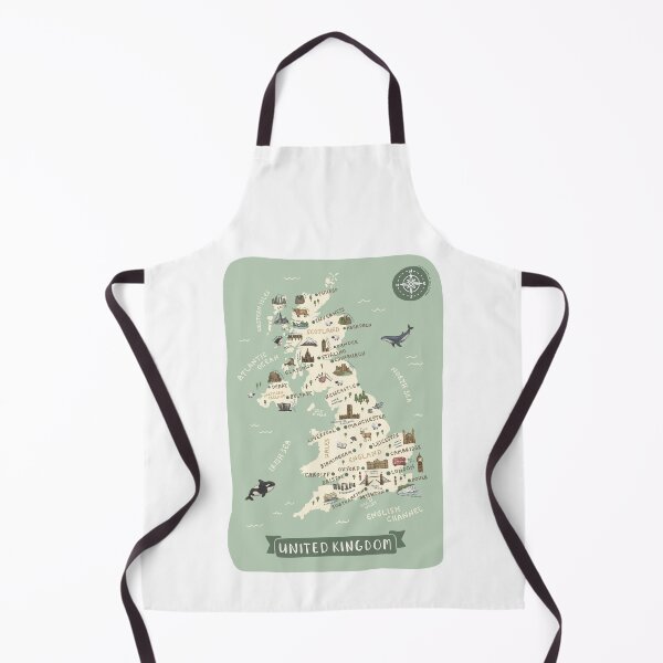 Item preview, Map of United Kingdom designed and sold by Those Pencil Shavings.