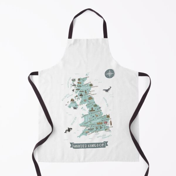 Item preview, Map of United Kingdom designed and sold by Those Pencil Shavings.